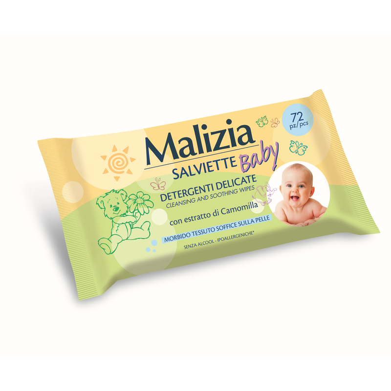 Avilia - 72 Salviette Neonato Con Trama A Nido D'ape, Delicate E Profumate Al Latte D'avena E Riso, Ideali Per Cambio Pannolino E Igiene Quotidiana