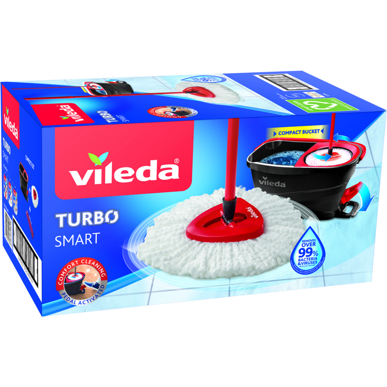 VILEDA TURBO SMART  Vileda Turbo Smart è il sistema lavapavimenti