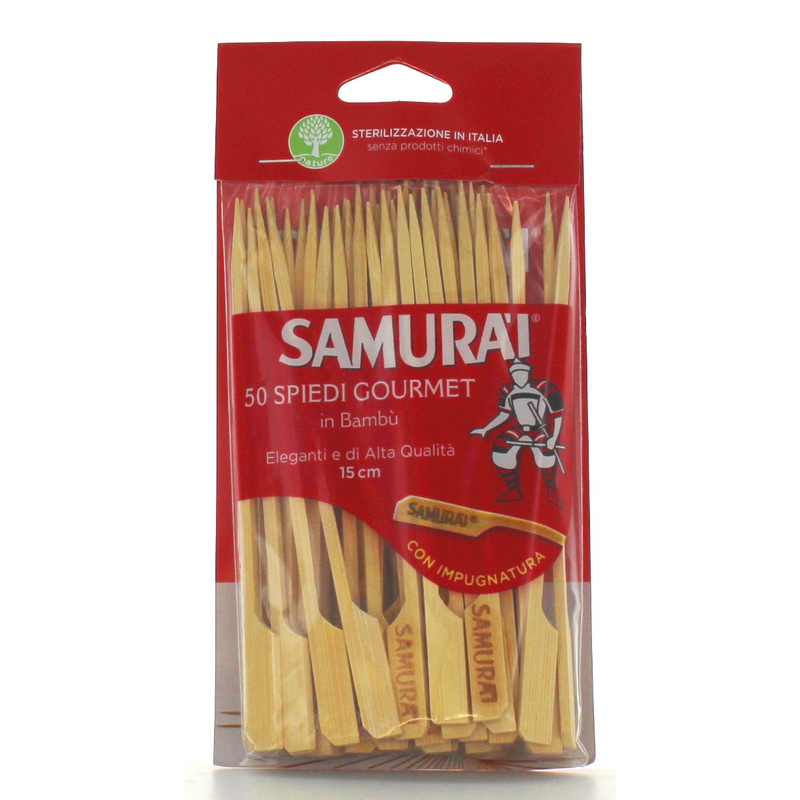Spiedini In Bambù Biodegradabili - Set Da 50 Pezzi Da 18 Cm, Per Aperitivi E Barbecue