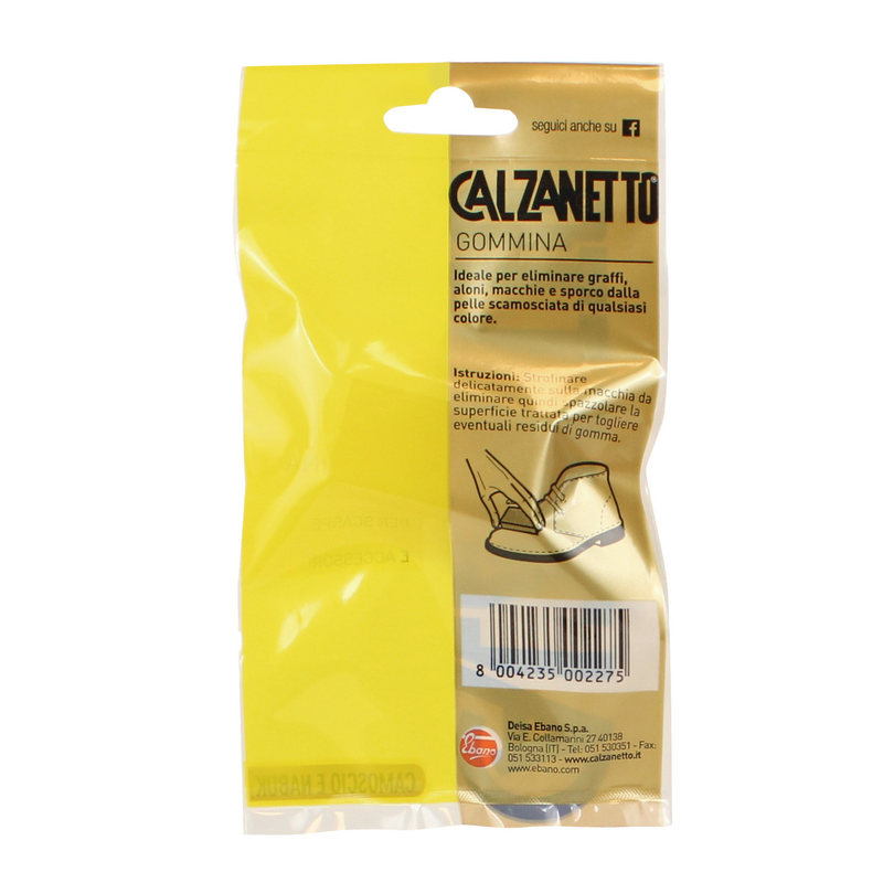 CALZANETTO GOMMINA CAMOSCIO E NABUK PiùMe1