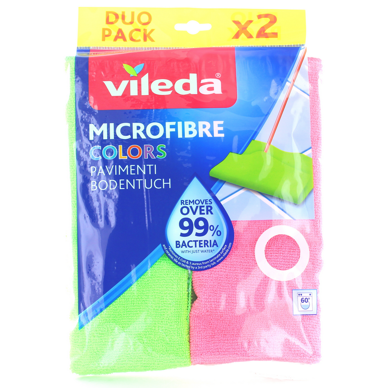 Funnytime 6 Panni In Microfibra Di Ricambio Per Vileda Spray Mop 100°C, Lavabili, Bianchi, Compatibili Con Vileda Steam E Steam Plus
