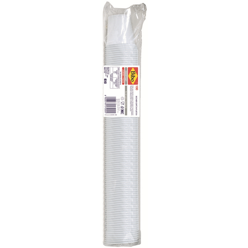 Distributore Per Bicchieri Di Plastica - Portabicchieri Da Parete Per 100 Bicchieri, Bianco, Made In Italy - Foto miniatura 4