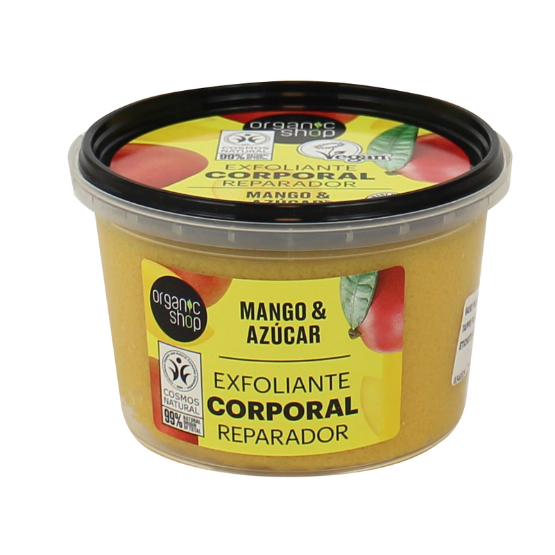 ORGANIC SHOP SCRUB CORPO ESFOLIANTE MANGO KENIANO VASO 250 ML PiùMe
