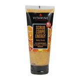 VITAMINE SCRUB CORPO ENERGY CON CENTRUFUGATI DI ARANCIA E ZENZERO FRESCHI TUBO 200 ML