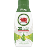 FAIRY PLATINUM GEL 3 X ACTIVE POWERS LAVASTOVIGLIE PULIZIA PROFONDA LIMONE 28 LAVAGGI 504 ML 