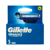 GILLETTE MACH3 TURBO RICAMBI 5 PZ