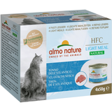 ALMO NATURE NATURAL GATTO 4 LATTINE da 50 grammi TONNO DELL' ATLANTICO