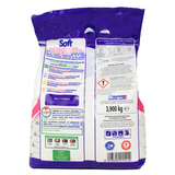 SOFT DETERSIVO BUCATO LAVATRICE IN POLVERE ESSENZA DI LAVANDA SACCO 78 MISURINI KG 3,900 + CONCORSO