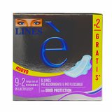 LINES E' CON ALI LUNGO 9+2 PZ. ASSORBENTI  ee LINES E' CON ALI LUNGO 9+2 PZ. ASSORBENTI  ee