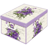 LAVATELLI SCATOLA PICCOLA VIOLETTE 25x35x17,5