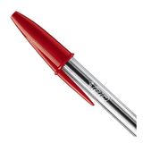 BIC BIRO CRISTAL ROSSE