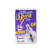 SPIRA INSETTICIDA RICARICA LIQUIDO BIUSO 45 NOTTI