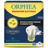 ORPHEA INSETTICIDA EMANATORE ELETTRICO BASE+RICARICA LIQUIDA EUCALIPTO ECO SENSOR 60 NOTTI #ULZ