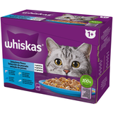 WHISKAS CORE 1+ SELEZIONE PESCE 12x85gr