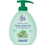 FRESH & CLEAN SAPONE LIQUIDO IGIENIZZANTE CON ANTIBATTERICO TE' VERDE E VERBENA CON EROGATORE 300 ML