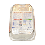 CUKI VASCHETTA ALLUMINIO CON COPERCHIO (R99L) 6 PORZIONI - 2 PEZZI - LT 1,8  CUKI VASCHETTA ALLUMINIO CON COPERCHIO (R99L) 6 PORZIONI - 2 PEZZI - LT 1,8