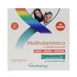 WIREPHARMA MULTIVITAMINICO 10 STICKS INTEGRATORE ALIMENTARE 