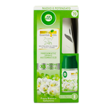 AIRWICK FRESHMATIC SPRAY AUTOMATICO DIFFUSORE + RICARICA FRESIA BIANCA E GELSOMINO