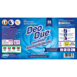 DEO DUE AMMORBIDENTE MORBIDO FIORI AZZURRI 1 LITRO PROFUMA BIANCHERIA FINO A 50 LAVAGGI 