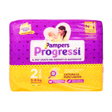 PAMPERS PROGRESSI 2 MINI 3-6 KG 28 PEZZI  PAMPERS PROGRESSI 2 MINI 3-6 KG 28 PEZZI