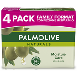 PALMOLIVE SAPONE SOLIDO OLIVE & MILK 4 PEZZI da 90 grammi