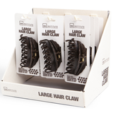IDC INSTITUTE 100 BIODEGRADABILE NATURAL FIBERS PINZA LARGE CLAW COFFEE