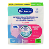 Dr.BECKMANN MAGIC LEAVES DETERSIVO CAPI COLORATI 20 FOGLI