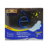 LINES E' CON ALI NOTTE 9 PZ. ASSORBENTI ee LINES E' CON ALI NOTTE 9 PZ. ASSORBENTI ee