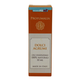 PROFUMALIA OLI ESSENZIALI 100% NATURALI PROFUMO DOLCI AGRUMI 10 ML 
