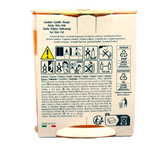 PETALI CANDELA PROFUMA AMBIENTE AGRUMI IN BICCHIERE DI VETRO 170 GRAMMI ARDENZA 45 ORE Diam.6,5sm e H 8cm