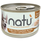 NATU' DOG POLLO CON PROSCIUTTO DI POLLO LATTINA 170 GRAMMI 