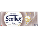 SCOTTEX FAZZOLETTI EXTRA MORBIDO 4 VELI 10 PACCHETTI