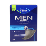 TENA MEN ACTIVE FIT LEVEL 0 14 PZ TENA MEN ACTIVE FIT LEVEL 0 14 PZ