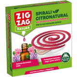 ZIG ZAG SPIRALI CITRONATURAL CON OLIO ESSENZIALE DI GERANIO 10 PZ