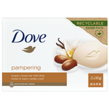DOVE SAPONETTA CREMOSA PAMPERING 2 PEZZI X 90 GRAMMI