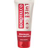 BOROTALCO DOCCIASHAMPOO UOMO 3in1 CORPO, CAPELLI e BARBA PROFUMO AMBRATO TUBO 200 ML