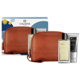 COLLISTAR UOMO COFANETTO ACQUA ATTIVA 100 ML + DOCCIA SHAMPOO 100 ML + TRAVEL BAG CUOIO