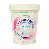 SMAPIU PERCARBONATO SODIO ATTIVATO IN POLVERE CAPI BIANCHI BARATTOLO CARTA 500 GRAMMI