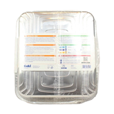 CUKI VASCHETTE ALLUMINIO (R74G) - PER 12 PORZIONI - 2 PEZZI - LT 5,0 (CM 39.6X33.5X5)