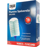 IRGE CASA PIUMINO SPOLVERELLO MANICO + 15 RICAMBI