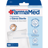 FARMAMED COMPRESSA DI GARZA STERILE 10x10 CM 100 PEZZI