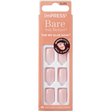 KISS imPRESS BARE COLOR ISTINCT 30 NAILS ADHESIVE
