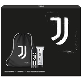 JUVENTUS COFANETTO: DOCCIASHAMPOO 250 ML + SHAMPOO TUBO 200 ML + SACCA SPORTIVA CON CERNIERA