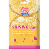 MALIZIA BON BONS MASCHERA VISO SHINING BRIGHT IN TESSUTO IDRATANTE + ILLUMINANTE CON YUZU E VITAMINA C