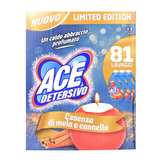 ACE DETERSIVO LIQUIDO BUCATO LAVATRICE ESSENZA DI MELA E CANNELLA 3 PEZZI DA 27 LAVAGGI 