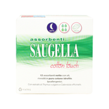 SAUGELLA COTTON TOUCH ASSORBENTI NOTTE CON ALI 12 PZ 