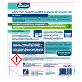 Dr.BECKMANN ADDITIVO SMACCHIANTE BIANCO SPLENDENTE BUSTA 400 GR