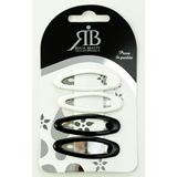 ROYAL BEAUTY CLIC CLAC 2 COPPIE BIANCO - NERO GG9041