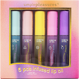 TRI COASTAL SET 5 INFUSED LIP OIL MISTI NELLE FRAGRANZE 