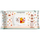 NATURAVERDE BIO DISNEY BABY 64 SALVIETTE CON ESTRATTO DI CALENDULA & CAMOMILLA